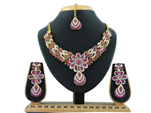 Pink Stone Necklace