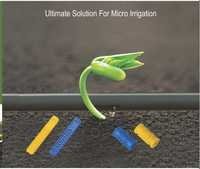 Micro Irrigation System - Plastic Material, Blue Color | Variable Flow Rate, Easy Installation, Low-pressure Garden Watering Solution