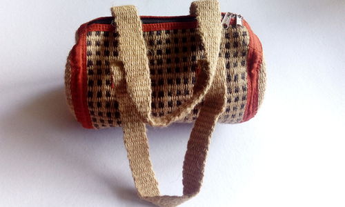 Jute Vanity Bag Small