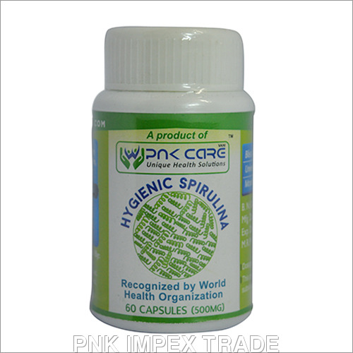 500Mg Spirulina Capsules