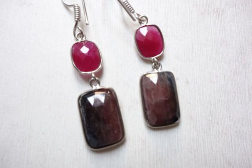 Earrings Sapphire