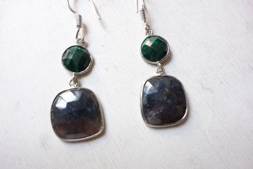 Earrings Sapphire