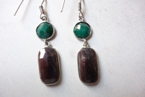 Earrings Sapphire