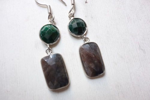 Earrings Sapphire