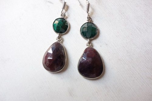 Earrings Sapphire