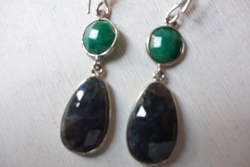 Earrings Sapphire