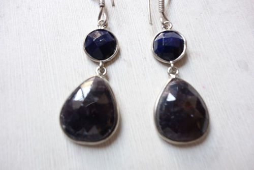 Earrings Sapphire