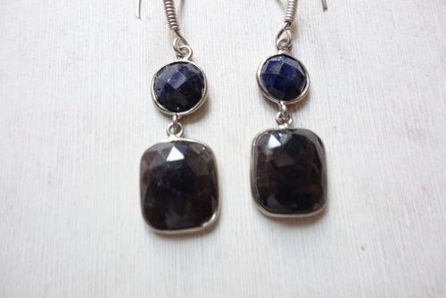 Earrings Sapphire