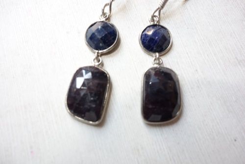 Earrings Sapphire