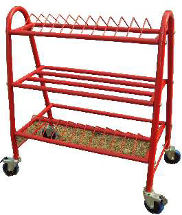 Shot-put discus Medicine Ball Rack