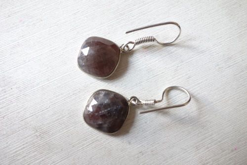Earrings Sapphire