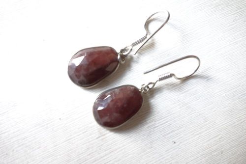 Earrings Sapphire