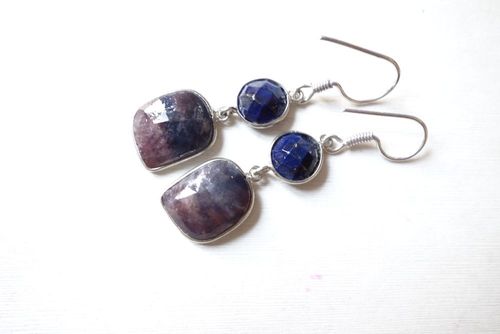 Earrings Sapphire