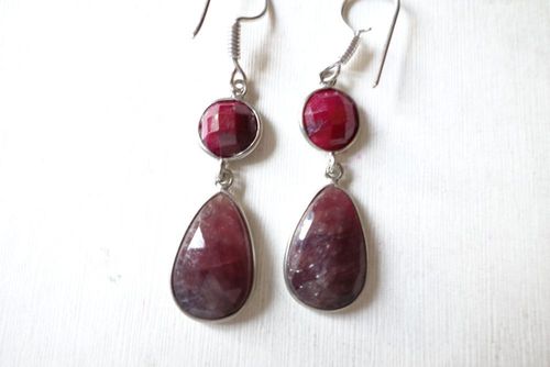Earrings Sapphire