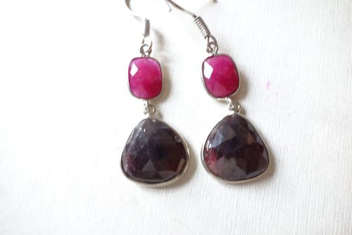 Earrings Sapphire