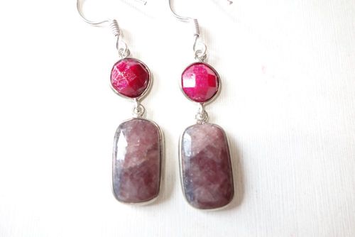 Earrings Sapphire