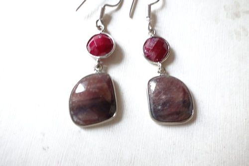 Earrings Sapphire