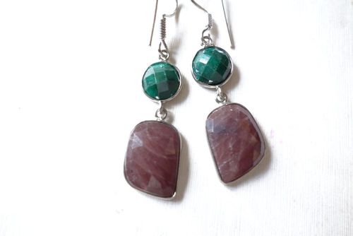 Earrings Sapphire