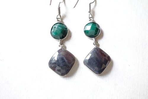 Earrings Sapphire