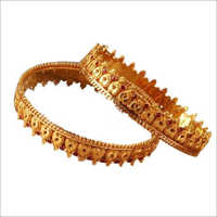 Studded Gold Bangles