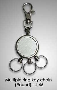 Multiple Ring Key Chain (Round)