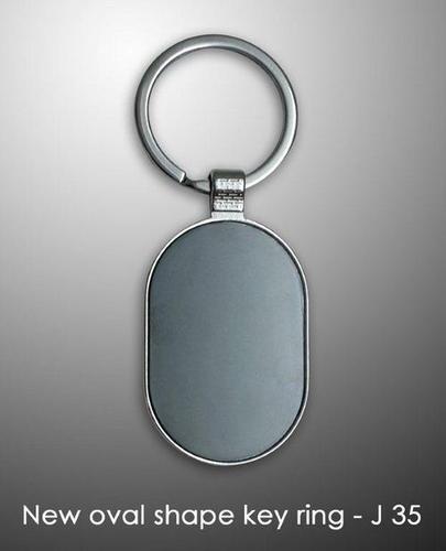 New Oval Shape Key Ring