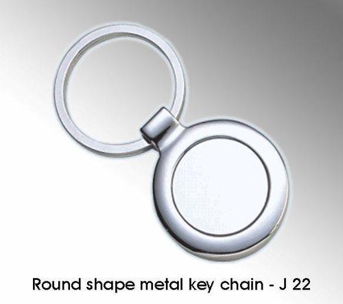 Round Shapemetal Key Chain