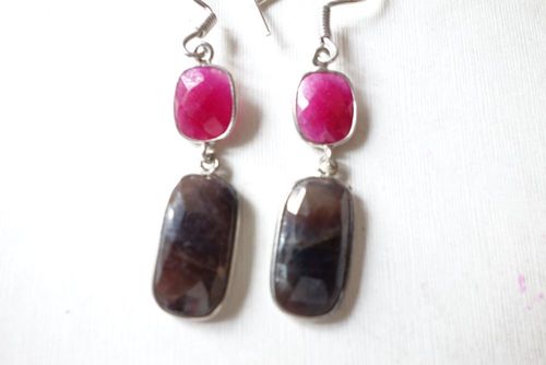 Earrings Sapphire
