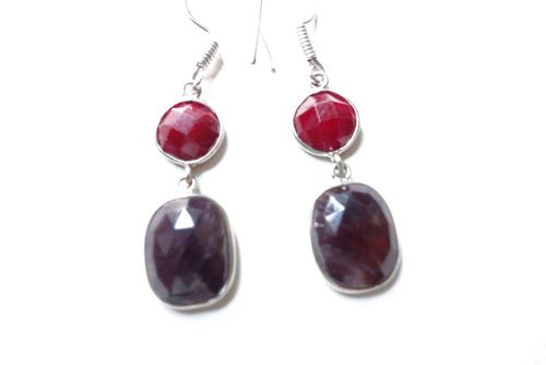 Earrings Sapphire