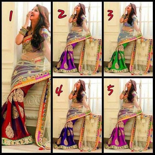 Baby Doll Designer Sarees - Georgette 5.5 Yards, 44 Inches | Printed, Embroidered, Elegant, Trendy, Soft Fabric, Vibrant Colors, Party Wear