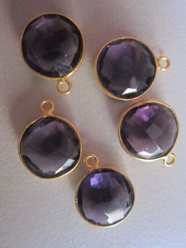 Round Brilliant Cut Amethyst