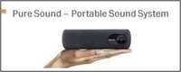 Pure Sound Portable Speaker