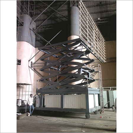 Mobile Rain Test Mounted on Scissor Lift