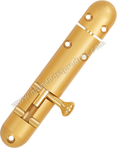 Brass Half Round Light Tower Bolts