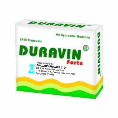 Duravin Forte Capsule (20 Capsules Pack) Duravin Forte Capsule (20 Capsules Pack)