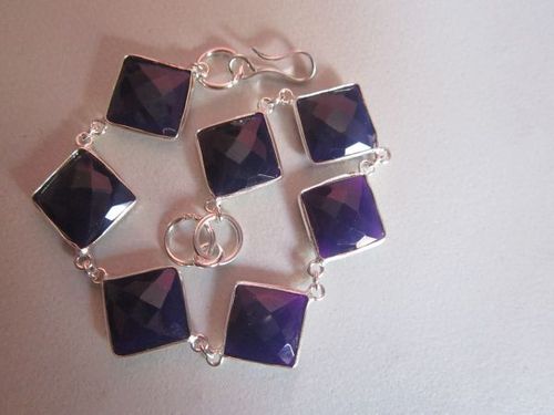 Princess Cut Chalcedony