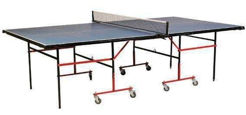 Table Tennis Table Practice with Wheels