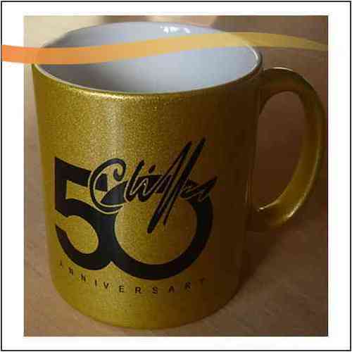 Golden Colour Mug