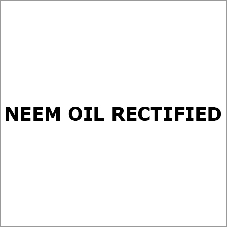 Natural Rectified Neem Oil