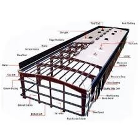 Mild Steel Pre Engineered Building