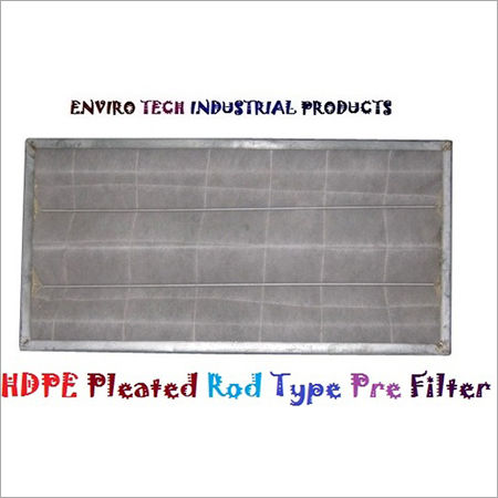 HDPE Pleated Rod Type Pre Filter