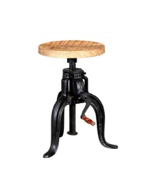 wooden bar stool