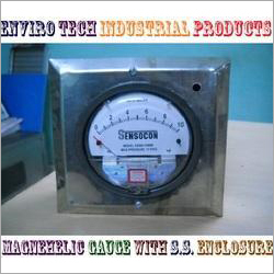 Magnehelic Gauge With S.S. Enclosure