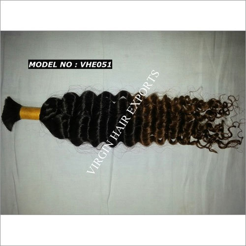 VIRGIN BULK CURLY HAIR