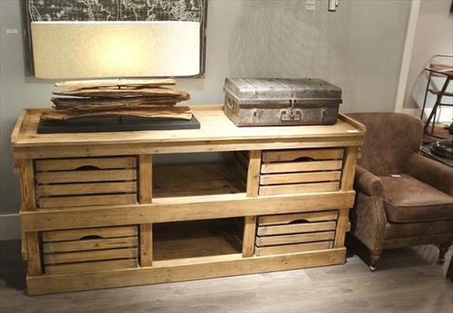 Wooden Sideboard
