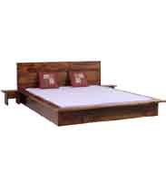 Wooden bed
