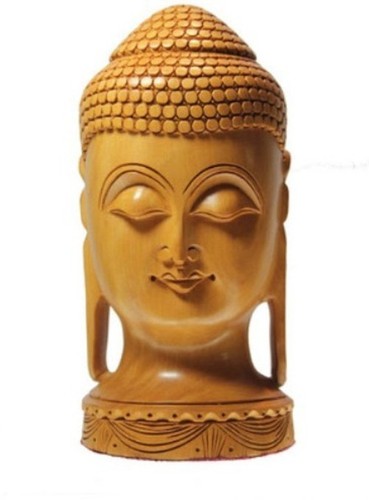 Wooden Special Budha Head Handicraft