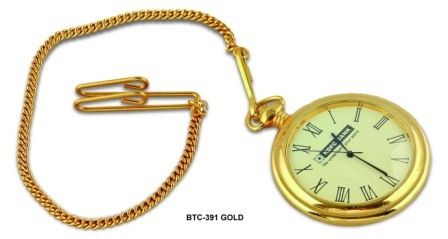 Golden Brass Pocket Watch Chain