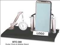Guitar Clock & Mobile Stand