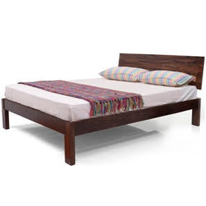Wooden bed
